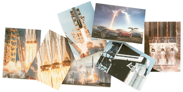 Rocket Launch Greeting Cards: Inspiration Series w/Augmented Reality Features